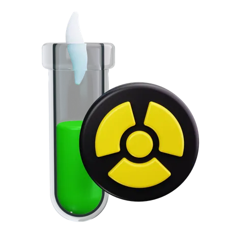 Chemical Hazard  3D Icon