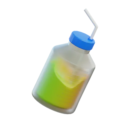 Chemical Jar  3D Illustration