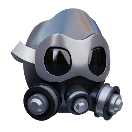 Chemical Mask  3D Icon