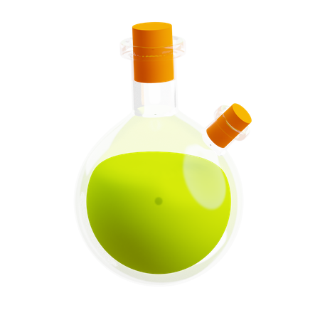 Chemical Potion  3D Illustration