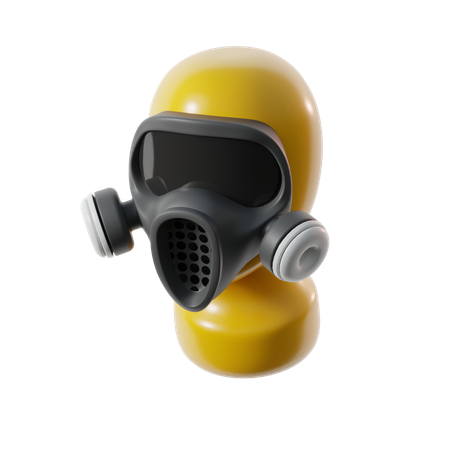 Chemical Protection Masks  3D Icon