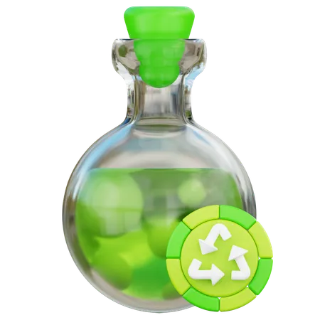 Chemical Recycling  3D Icon