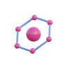 3d chemical structure emoji