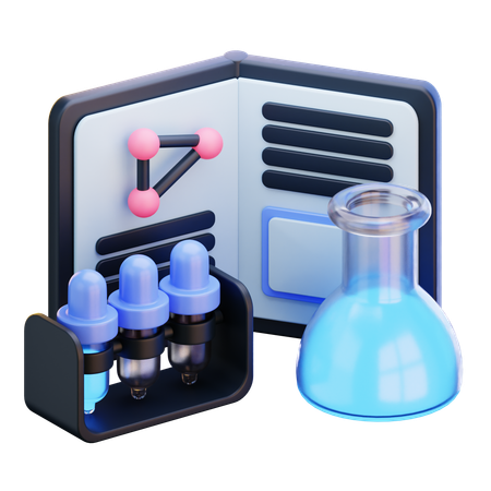 Chemical study  3D Icon