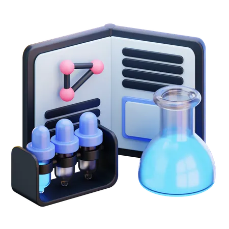 Chemical study  3D Icon