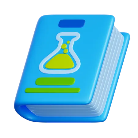 Chemiebuch  3D Icon