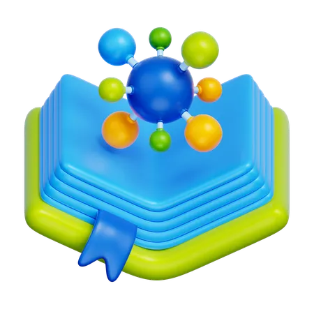 Chemiebuch  3D Icon