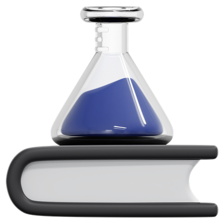 Chemiebuch  3D Icon