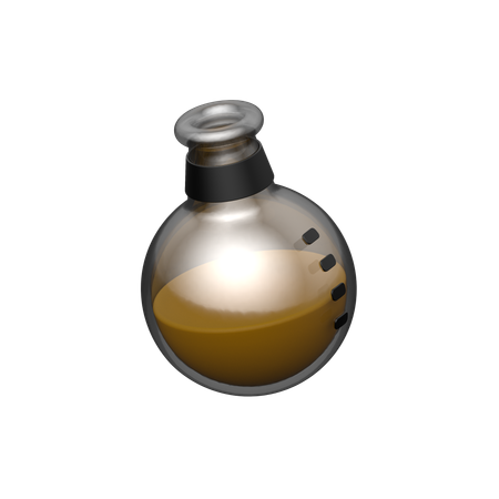 Chemische Flasche  3D Icon