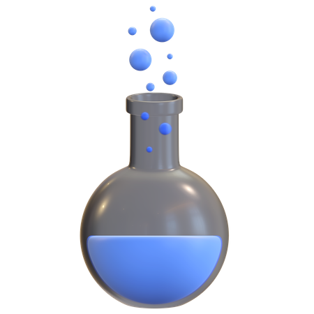 Chemische Flasche  3D Illustration