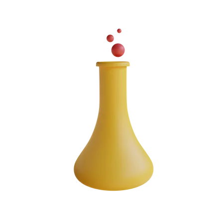 Chemische Flasche  3D Icon