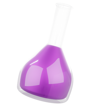 Chemische Flasche  3D Icon