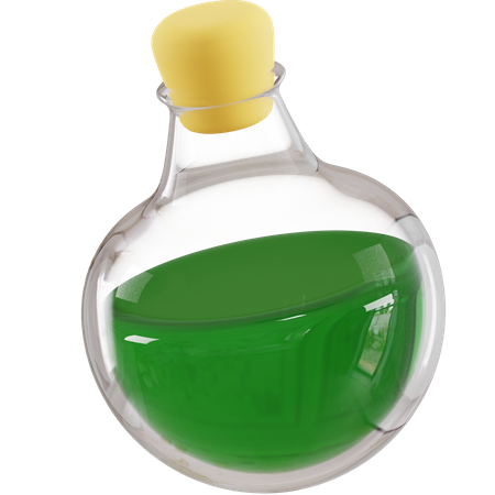 Chemische Flasche  3D Icon