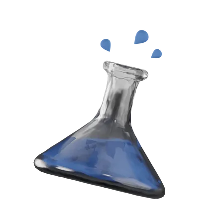 Chemische Flasche  3D Icon