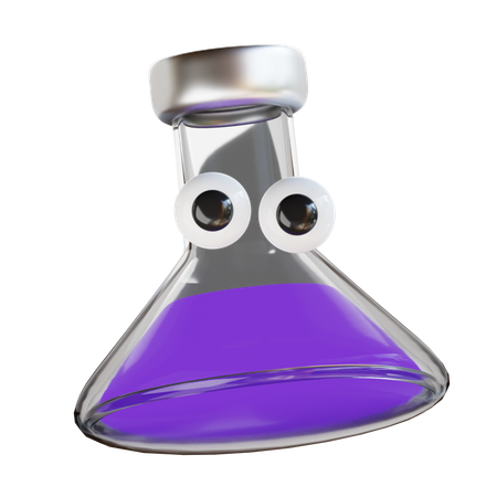 Chemische Flasche  3D Icon