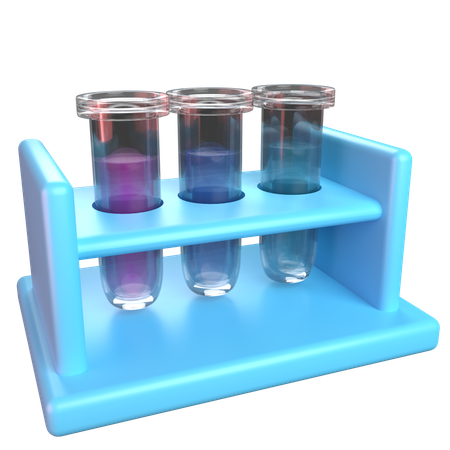 Chemikalienröhrchen  3D Icon