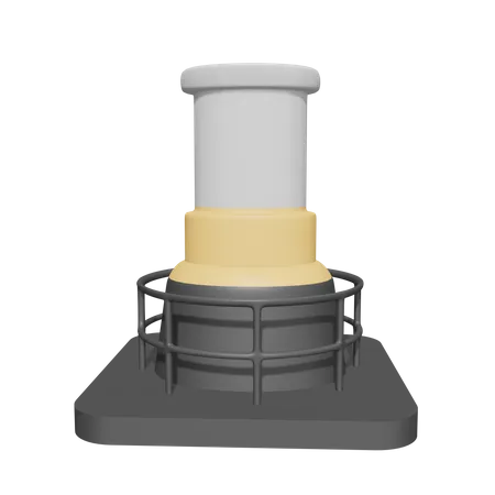 Cheminée d'usine  3D Icon