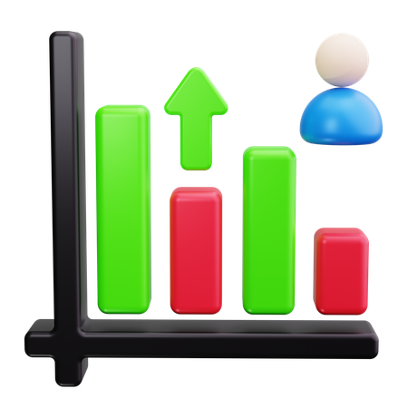 Cheminement de carrière  3D Icon