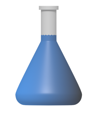 Chemische Flasche  3D Icon
