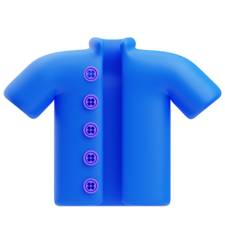 Chemise  3D Icon