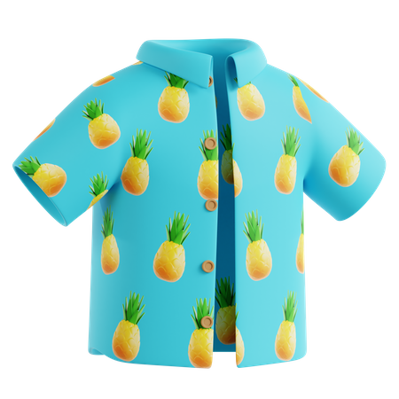 Chemise de plage  3D Icon