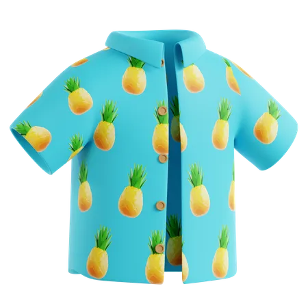 Chemise de plage  3D Icon