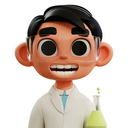 Chemist  3D Icon