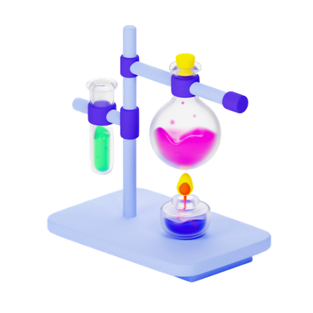 Chemistry  3D Icon