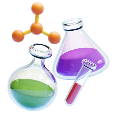 CHEMISTRY  3D Icon