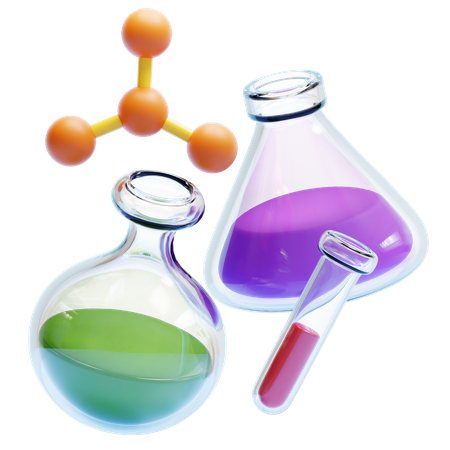CHEMISTRY  3D Icon
