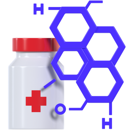 Chemistry  3D Illustration