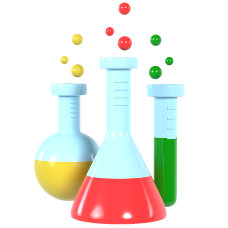 Chemistry 3D Illustration