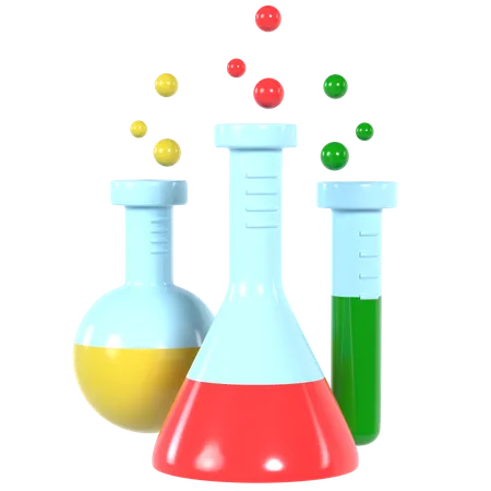 Chemistry  3D Illustration