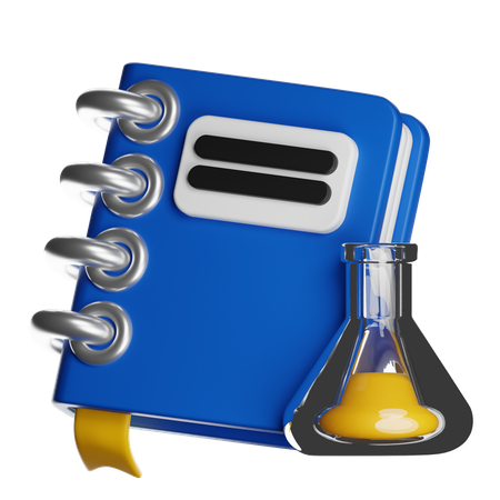 Chemistry Book  3D Icon