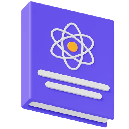 Chemistry Book  3D Icon