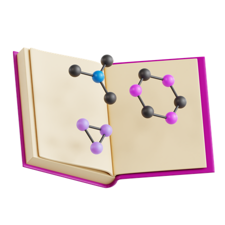 Chemistry Book  3D Icon