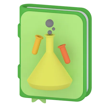 Chemistry Book  3D Icon