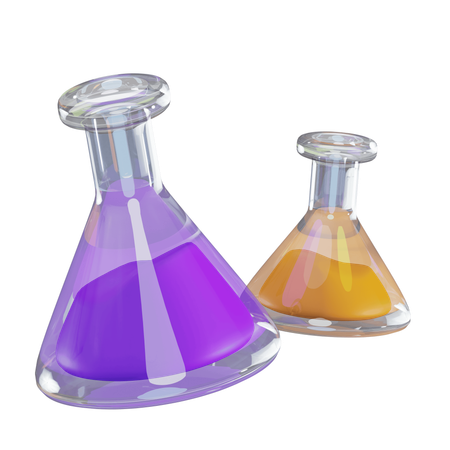 Chemistry Flask  3D Icon