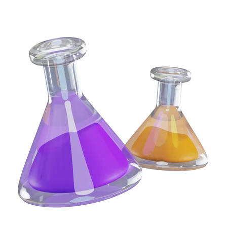 Chemistry Flask  3D Icon