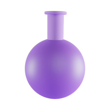 Chemistry Flask 3D Icon