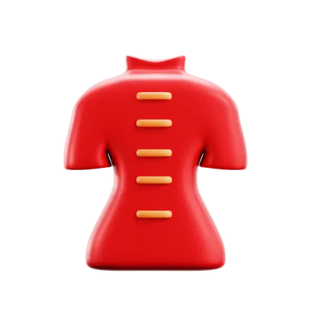 Cheongsam  3D Icon