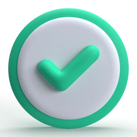 Verificar  3D Icon