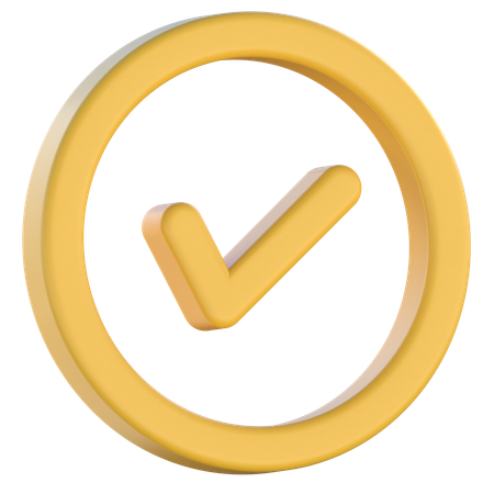 Verificar  3D Icon