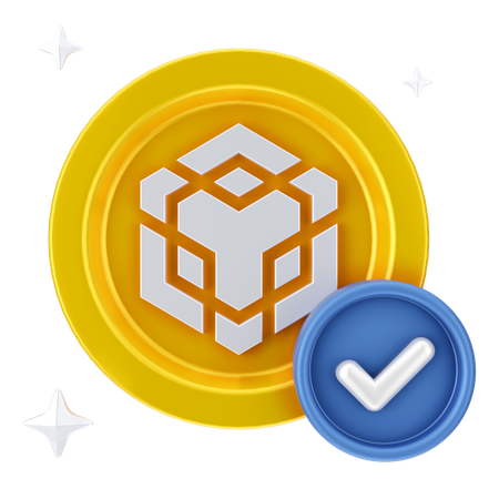 Verificar binance  3D Icon