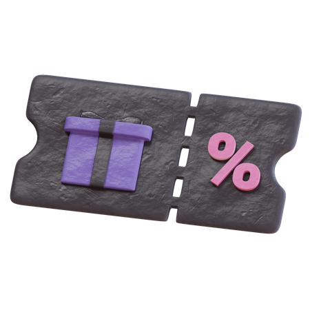 Chèque cadeau  3D Icon