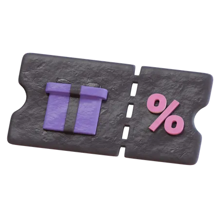 Chèque cadeau  3D Icon