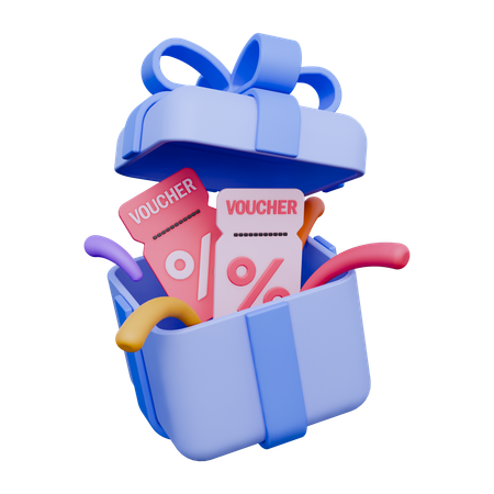 Chèque cadeau  3D Icon