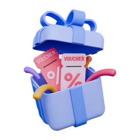 Chèque cadeau  3D Icon