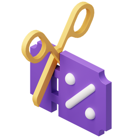 Chèque cadeau  3D Illustration