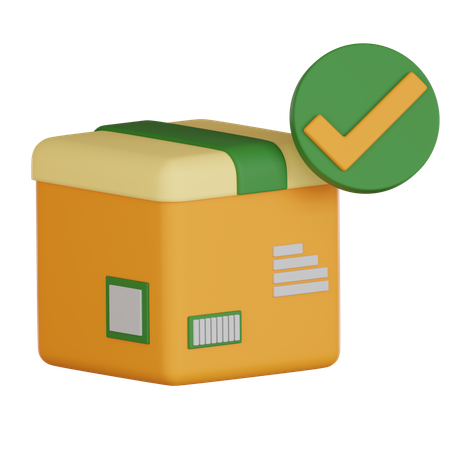 Vérifier le colis  3D Icon